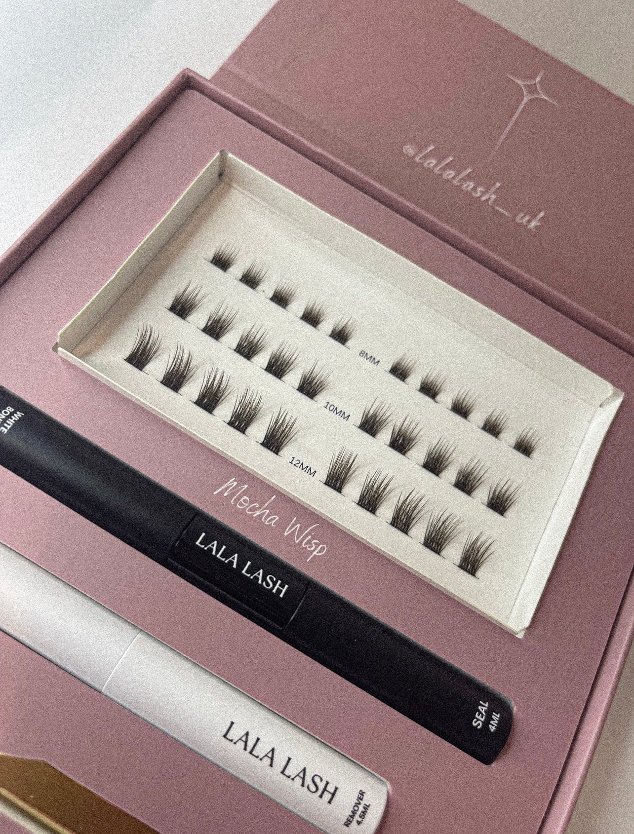 LALA LASH UK ‘Mocha Wisp’ lash kit